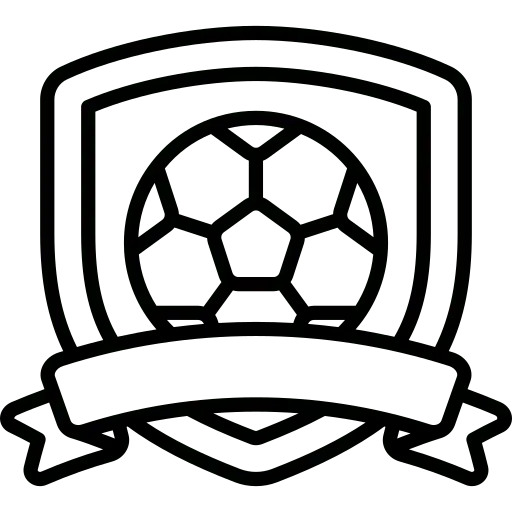 Black and white pixel art icon of a television displaying a film reel, symbolizing movies or video content.