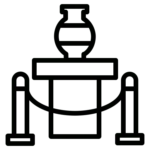 Black and white line drawing of an industrial robot arm with a base and two extended mechanical arms.